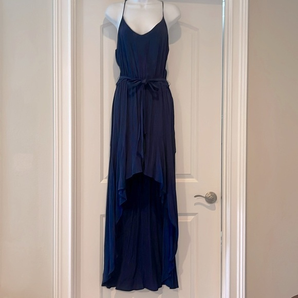 Navy blue Wayf maxi dress M - Picture 1 of 5